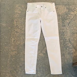 Citizens of Humanity White Maternity jeans sz 28